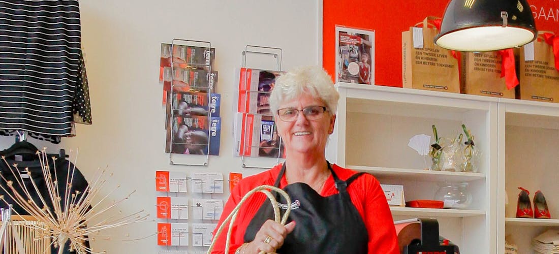 winkel vrijwilliger