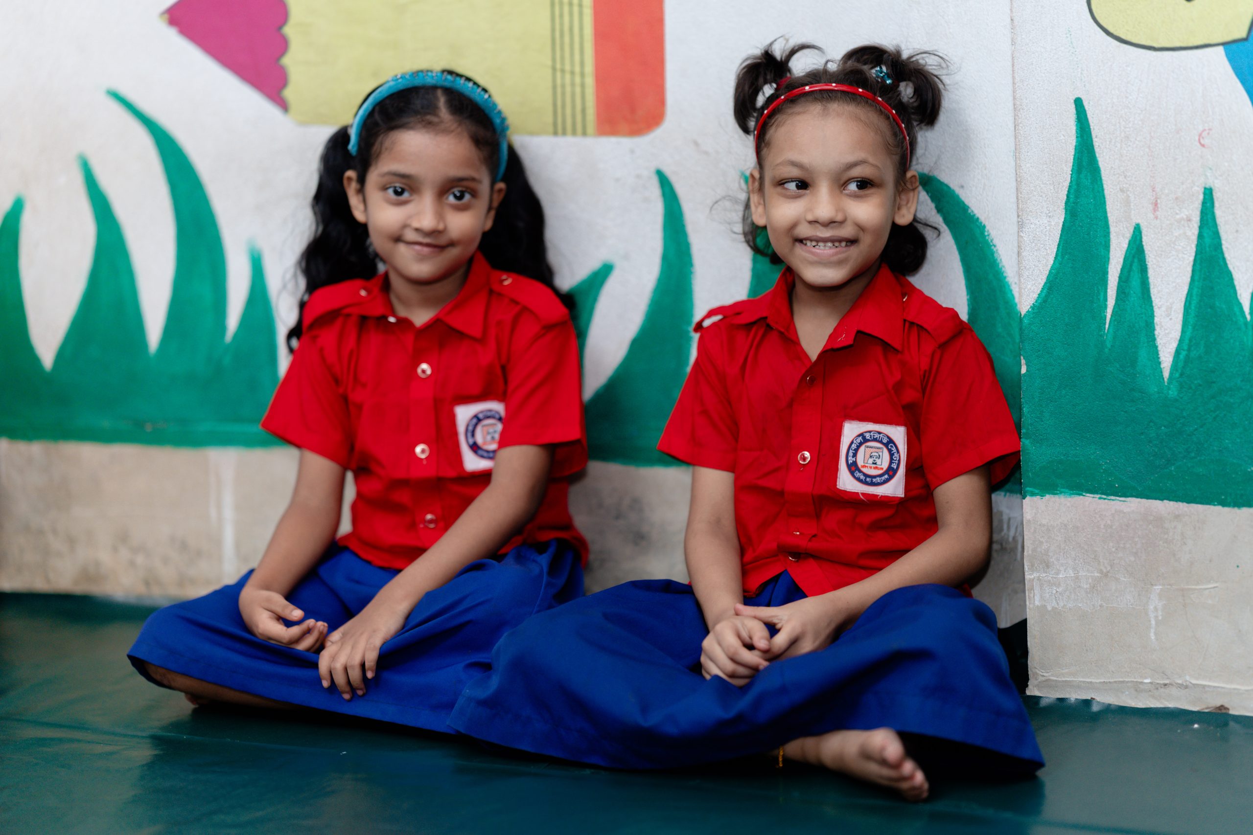 Kinderen in Gazaria, Bangladesh